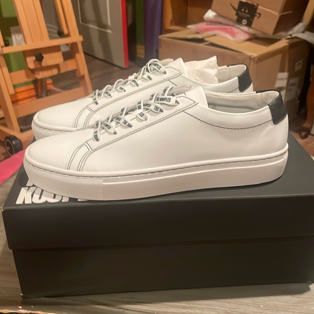 NIB THE KOOPLES white sneakers size 41